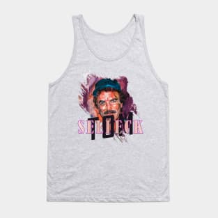 tom selleck vintage retro style Tank Top